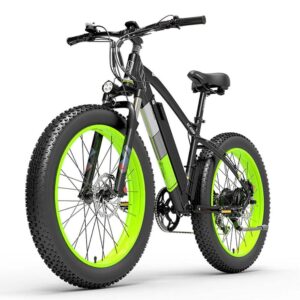 Lankeleisi XC4000 1000W Electric Fat Tire 17.5Ah E Mountain Bike EMTB E-Bike