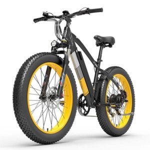 Lankeleisi XC4000 1000W Electric Fat Tire 17.5Ah E Mountain Bike EMTB E-Bike