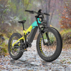 Lankeleisi RV800 Plus 750W Bafang Motor 26 Fat Bike Full Suspension E-Mountain Bike 20Ah Samsung Battery E-MTB